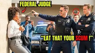 Police BRUTALITY EXPOSED ! They Pepper Sprayed A Black Woman For No Reason