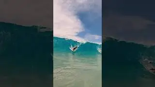 #bodysurfing Sandy Beach. Steve with some radical moves
