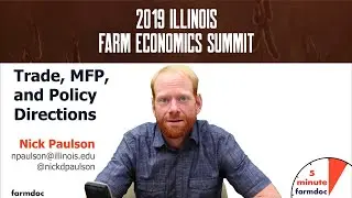 2019 IFES: Trade, MFP, and Policy Directions