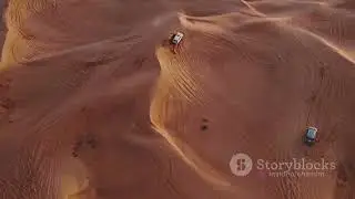 Futuristic Robot's Desert Drive A Journey Through Sand and Technology