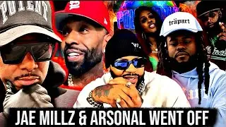 JAE MILLZ FLAMES AYE VERB 😳 | ARSONAL GOES OFF ON EAZY TBC IN HHIR INTERVIEW 