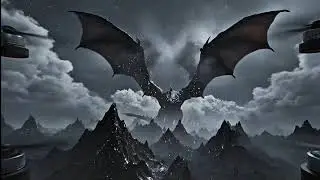 FPV Drone vs Dragon | Epic Cinematic Flight Through Fire and Storm