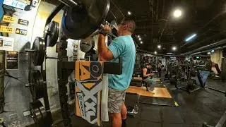 20260125阿石槓鈴肩推 #BarbellShoulderPress #weighttraining