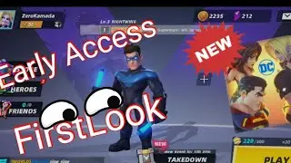 *New* DC BATTLE ARENA First Gameplay