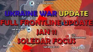 Ukraine War Update (20230111): Full Frontline Update, Soledar Focus