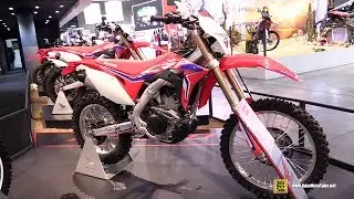 2018 Honda CRF 250 R Enduro - Walkaround - 2017 EICMA Motorcycle Exhibition