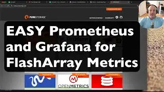 Easy Prometheus and Grafana deployment for Pure FlashArray with Docker