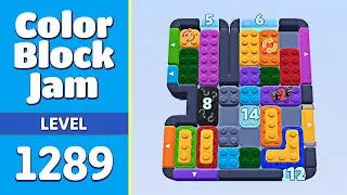 Color Block Jam Level 1289 (1290) | Every Puzzle Solved! 🎯