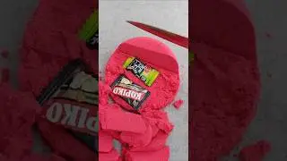 Guava & Coffee Chocolate Reveal 🍫 | Red Kinetic Sand ASMR | Satisfying