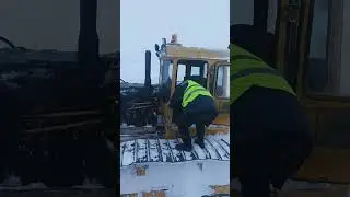 Трактор Т170 зимний пуск дизеля