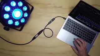 SoundSwitch Micro DMX Interface Connection Guide