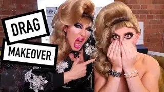 Drag Queen makeover! | Mean Comments