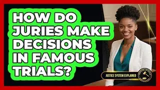 How Do Juries Make Decisions In Famous Trials? - Justice System Explained