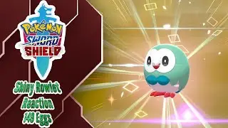 Spooktober Hunt #3: Shiny Rowlet + Evolutions! Pokemon Sword & Shield!