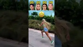 Ronaldo Jr VS Lehmann VS Georgina VS Ronaldo | Sprint Moments🏃