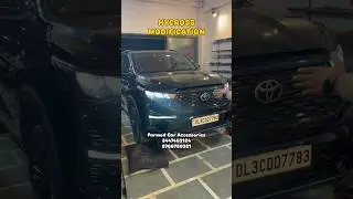 Innova Hycross Modification #innovahycross #hycrossmodified #hycrossbasetotop #karolbagh #shorts