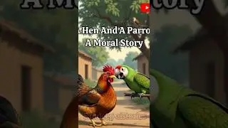 hens and parrots stories #ai #shorts #trending #viral #funny #youtubeshorts #animation