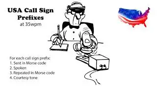 USA Call Sign Prefixes - 35wpm