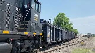 Pittsburgh and Ohio Central railroad short video.