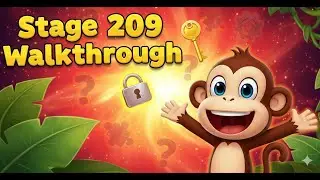 Monkey Go Happy Stage 210 Walkthrough | Full Puzzle Solution