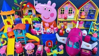 11 Minutes Satisfying with Unboxing Peppa Pig Castle and Airplane Playset ASMR | Review Toys