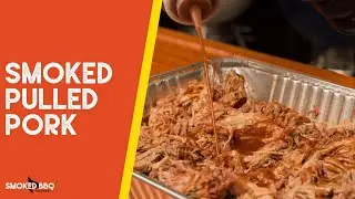 Hot & Fast Pulled Pork Recipe on the Weber Smokey Mountain | BBQ Pork Butt