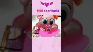 INCREIBLE! 🤩 Haz MINI ESCRITORIO para tus juguetes (ksi meritos , Bellies y LOL surprise) #shorts