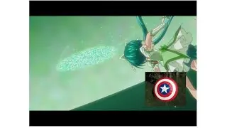 Cure Mint is DEFINITELY Captain America! 😃😃😃😂😂😂