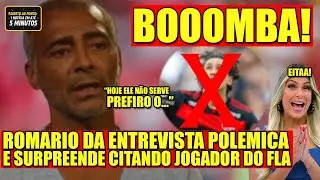 🔥PERDEU A LINHA? ROMARIO FAZ REVELAÇÃO E OQUE ELE FALOU SOBRE JOGADOR DO FLA DEIXOU TODOS SURPRESOS