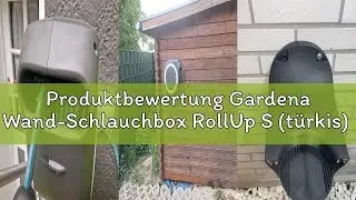 Produktbewertung Gardena Wand-Schlauchbox RollUp S (t&uuml;rkis) 15 m: Flexible Bew&auml;sserung f&uuml;r kleine G&auml;