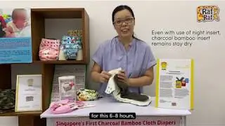 Raf Raf Charcoal Bamboo Cloth Diaper Sales Presentation