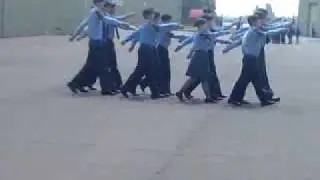 1444 Brownhills Air Cadets Drill Sequence at Wing Field Day 2010