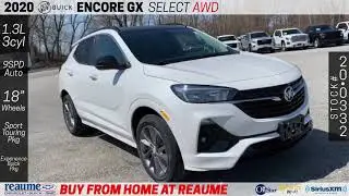 Reaumechev NEW 2020 Buick Encore GX Select AWD