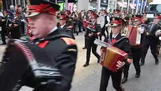 Lord Mayors Show November 2025, the Edgarstown Accordion Band from Northern Ireland.