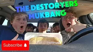 THE DESTROYERS ARE BACK!!!!!! #food #muckbangs #sandwich 
