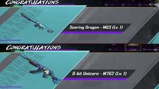 Redeeming MG3 & M762 Upgradable Skins | Opener gaming | PUBG