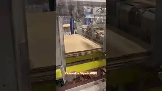 Casemaker Sipack 2800 #packagingmachine#cartonboxmachinery#foldergluermachine#sipack#casemaker