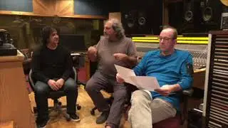 Security Project with Jerry Marotta, Trey Gunn & Michael Cozzi Interview at Dreamland Studios 2017