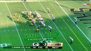 Paulson Adebo redzone interception