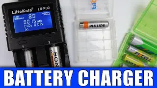 LiitoKala Charger Lii-PD2 Smart Universal LCD Fast Charger