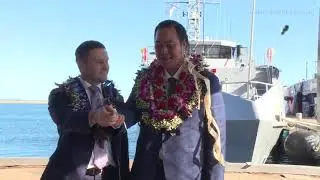 Guardian Class Patrol Boat gifted to Tonga