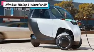 Upcoming Nimbus Tilting 3-Wheeler  EV// Reviews, Features, and Full Specs