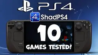10 PS4 Games Tested on Steam Deck | ShadPS4 (v0.14.1) | Full Performance Test