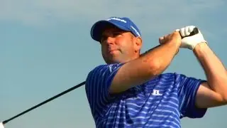 Josh Teater prepares at Bay Hill