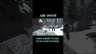 ARK WHY!? - WRONG PLACE, WRONG TIME TO PRESS ALL THE WRONG BUTTONS - Ark Survival Evolved #Shorts