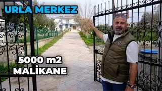 Urla Merkez'de 5000 m2 Üzerine Kurulu Havuzlu Malikane