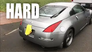 How HARD Is It To Drift A Stockish 350z?!