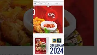 2024 CorelDraw- Food Flyer Design