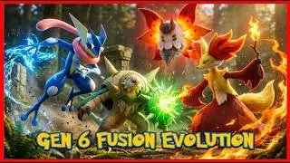 Fusion Evolution OF Pok&eacute;mon Gen 6  All 72 Kalos Region Pok&eacute;mon's Real Life World Podex