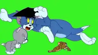 Top1 Clip | Tom and jerry Cartoon |No Copyright |Green screen cartoon |free copyright video cartoon
